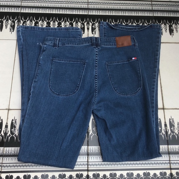 L’ecole Des Femmes Jane Birkin Flare Low Rise Jeans - Picture 7 of 12